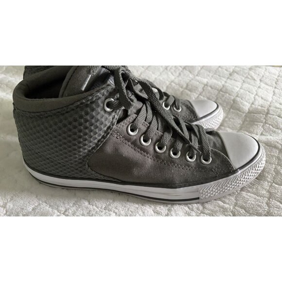 Converse Chuck Taylor All Star Street High Gray Shoes Men’s 7/ Women’s 9 - Picture 6 of 10